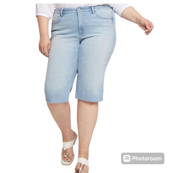 NYDJ Kristie 80’s Bermuda Hollander NWT 22W - Picture 1 of 4